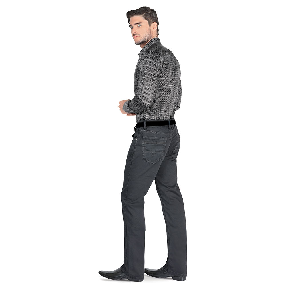 Pantalon Stretch, Corte Modern Boot 5601
