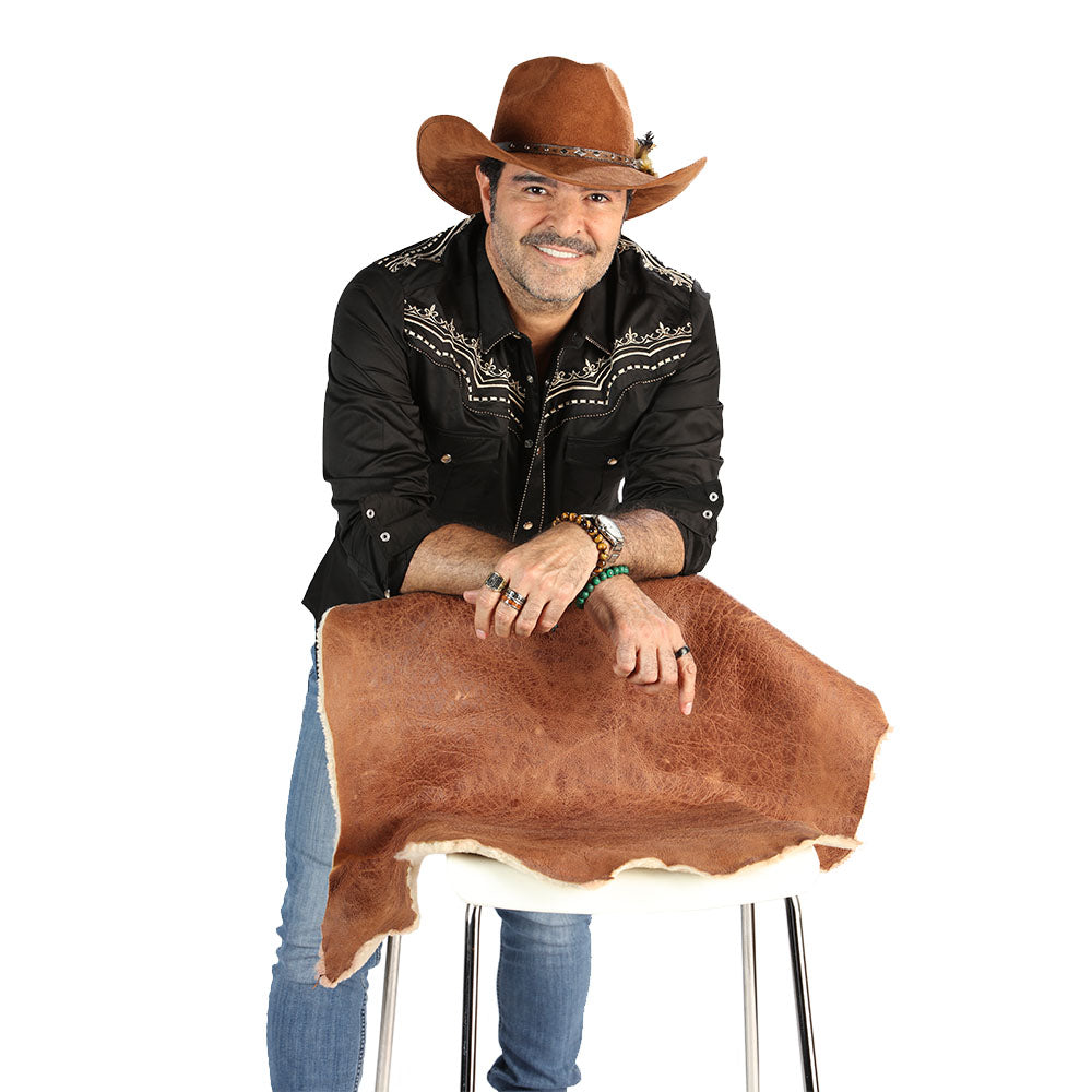 Camisa Bordada Caballero , 100% algodon, Boton de broche modelo-3543